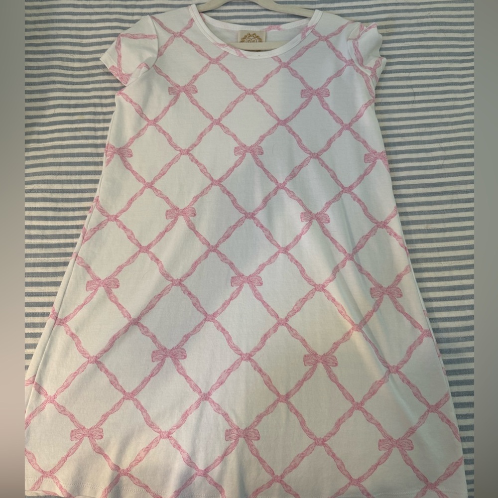 Polly Play dress Pink and White